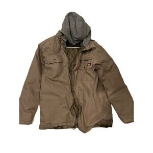 Wrangler Workwear Insulated Zip Up Denim Jacket Mens Med